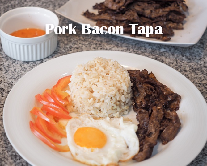 Pork Bacon Tapa