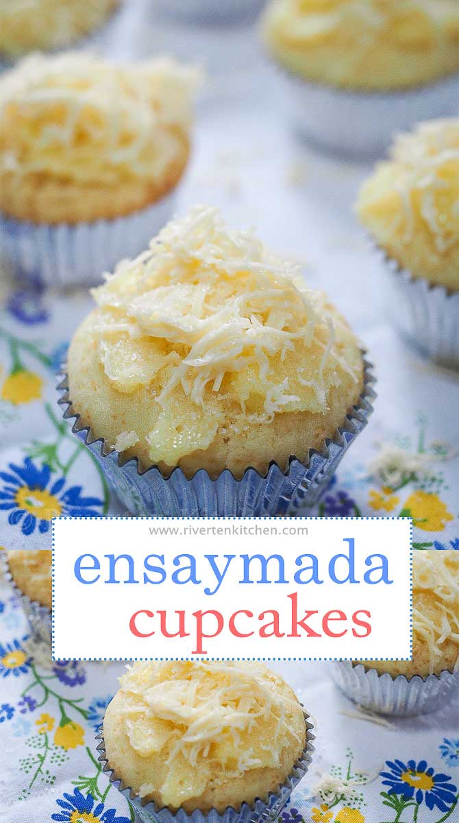 Ensaymada Cupcakes recipe
