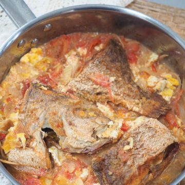 Sarciadong Isda Filipino Style Fish Stew