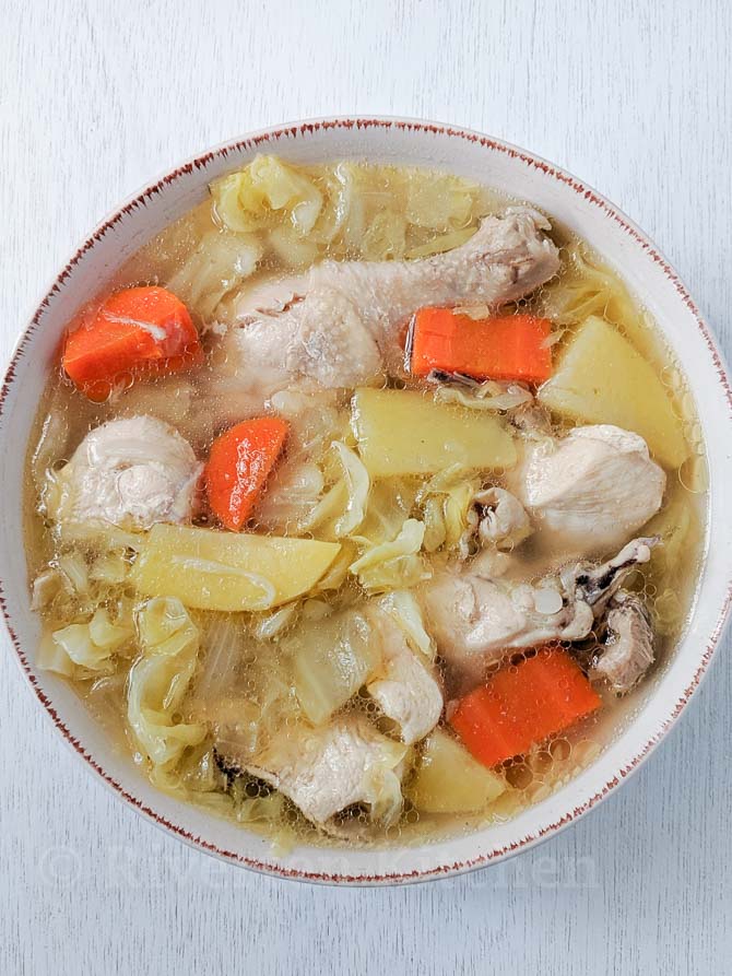 Nilagang Manok Chicken and Vegetable Soup