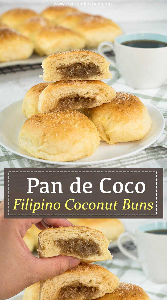 Filipino Coconut Buns_Pan de Coco