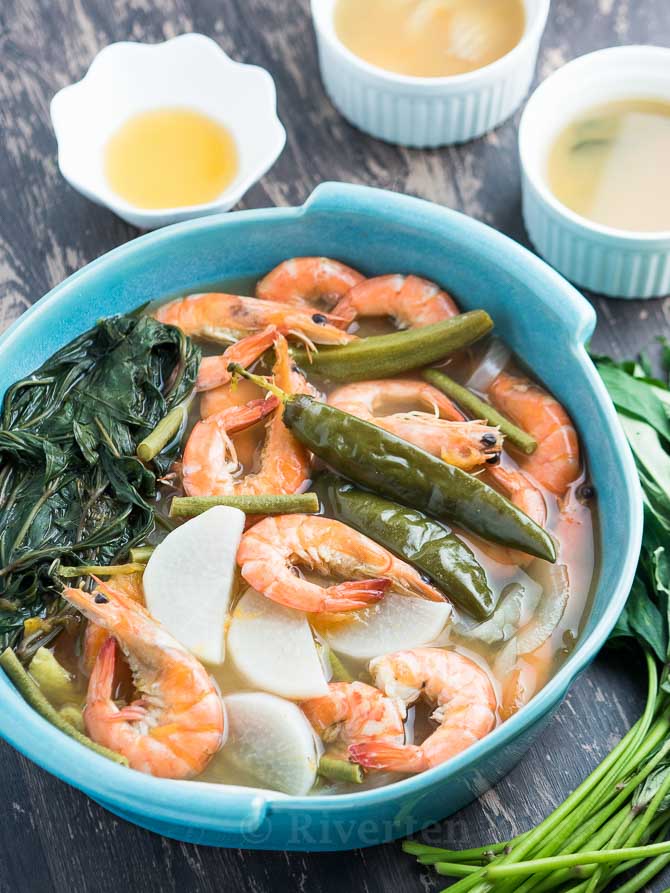 Filipino Shrimp Sour Soup