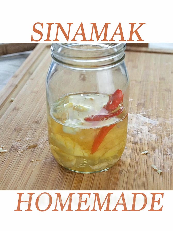 Homemade Sinamak