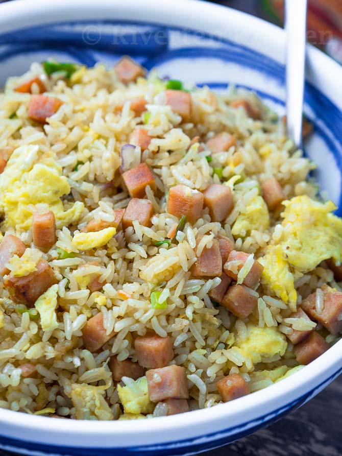 Spam Yang Chow Fried Rice