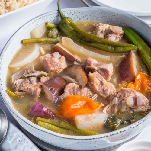 Filipino Pork Tamarind Soup