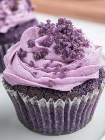 Buttercream Ube Flavored Frosting