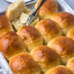 delicious soft dinner rolls with butter