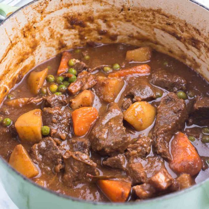 Filipino Beef Stew with Carrots and Potatoes
