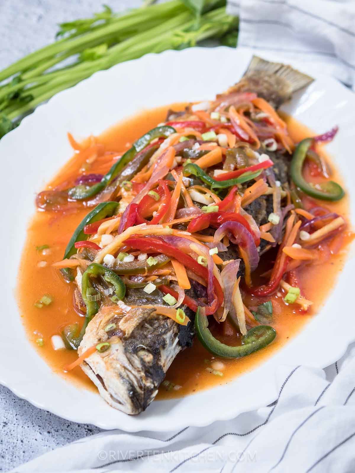 Sweet and Sour Whole Fish