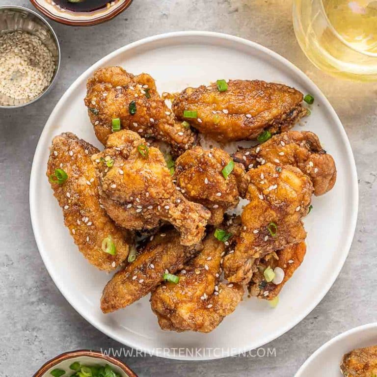 Soy Garlic Crispy Chicken Wings (Bonchon Chicken)