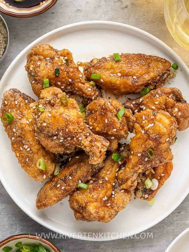 Soy Garlic Crispy Chicken Wings (Bonchon Chicken) (Copy)