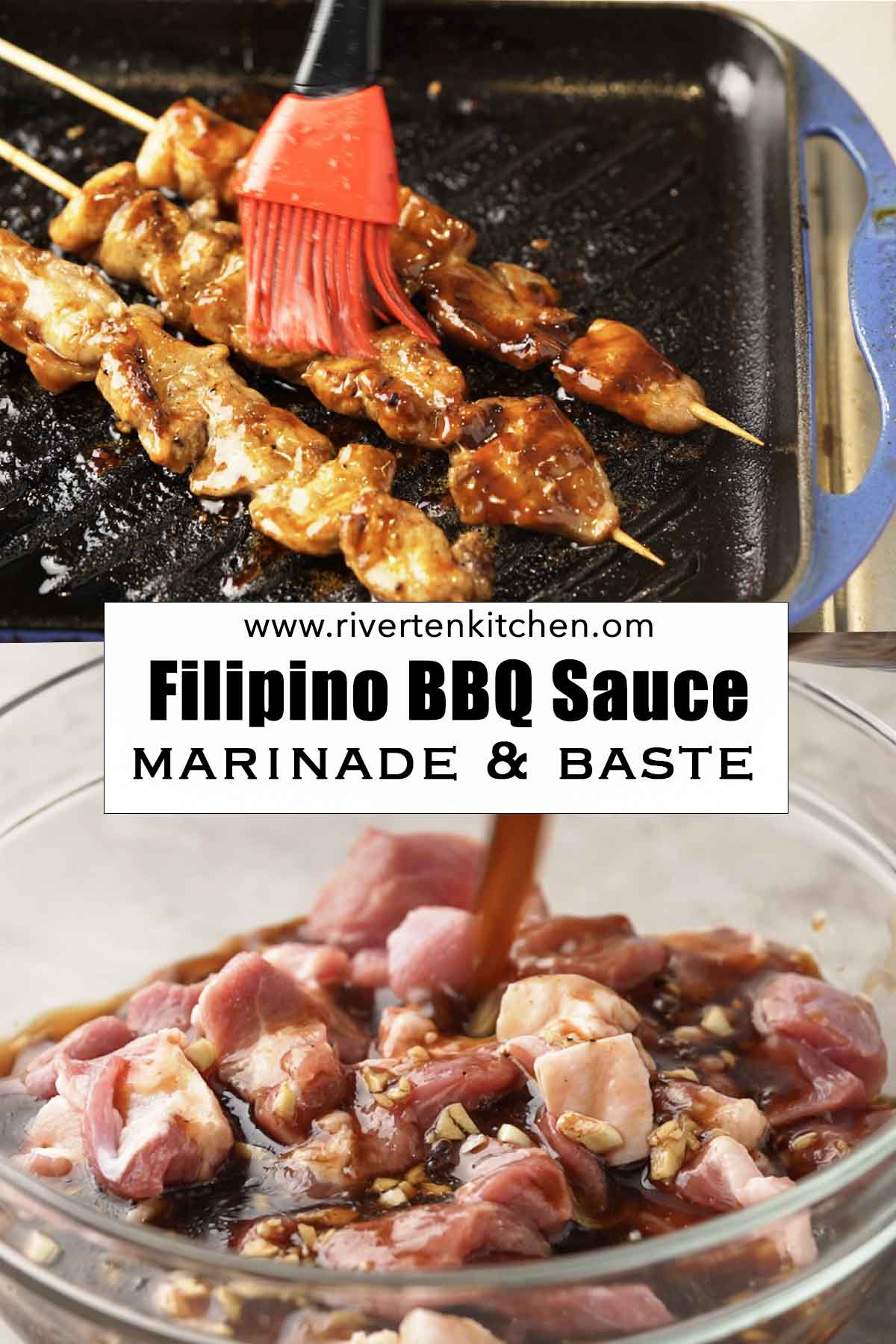 Sweet and tangy BBQ sauce Filipino style