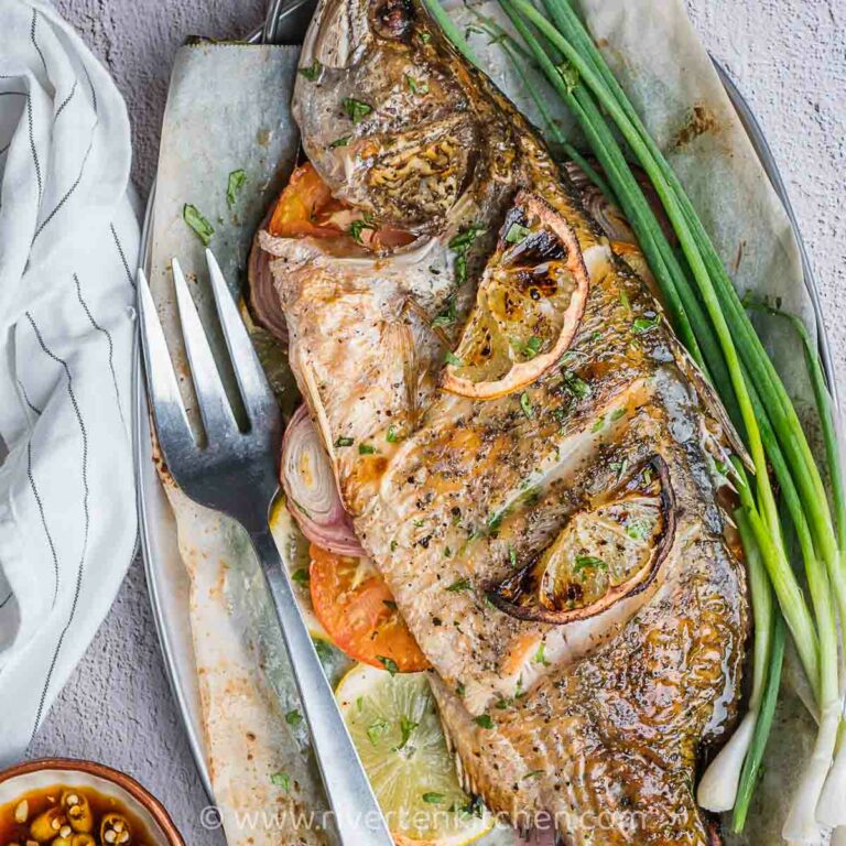 Oven Grilled Whole Fish (Inihaw na Isda)