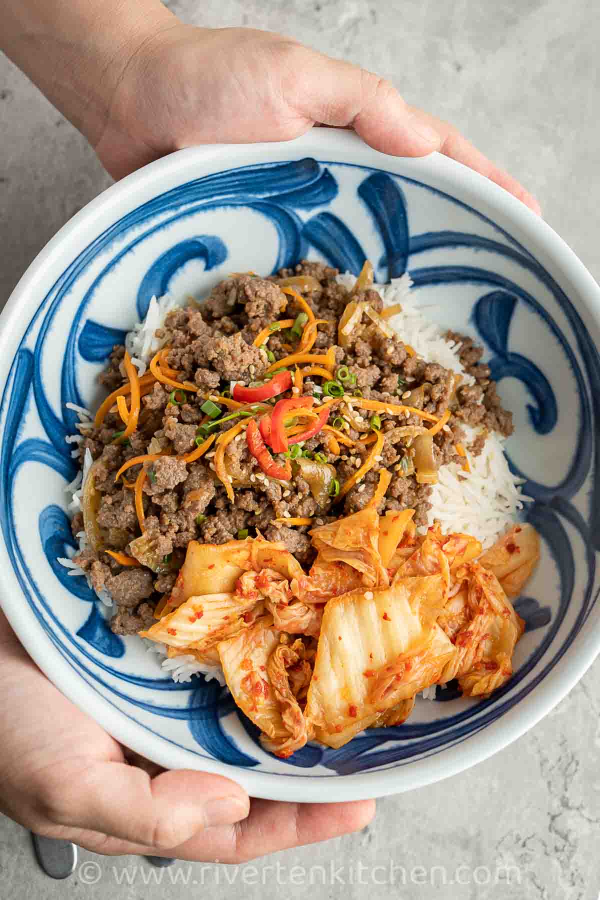 ground beef bulgogi stir-fry Korean style